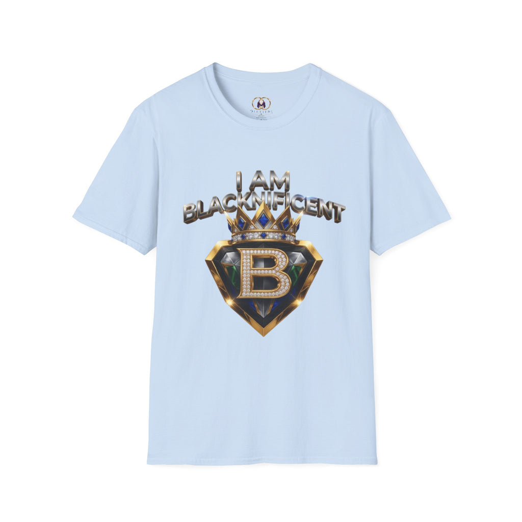I Am Blacknificent T-Shirt — Empowerment Graphic Tee with Crown Emblem