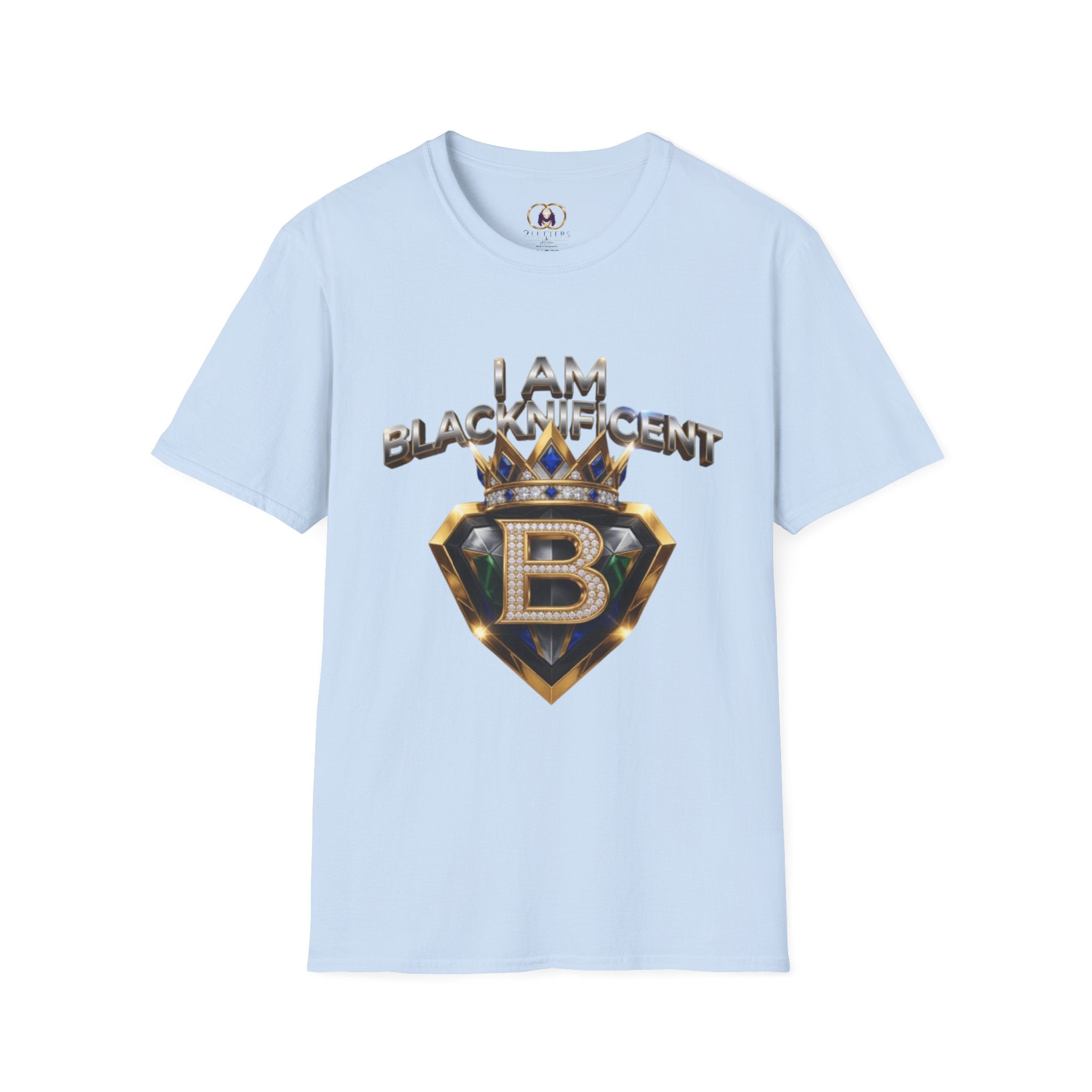 I Am Blacknificent T-Shirt — Empowerment Graphic Tee with Crown Emblem