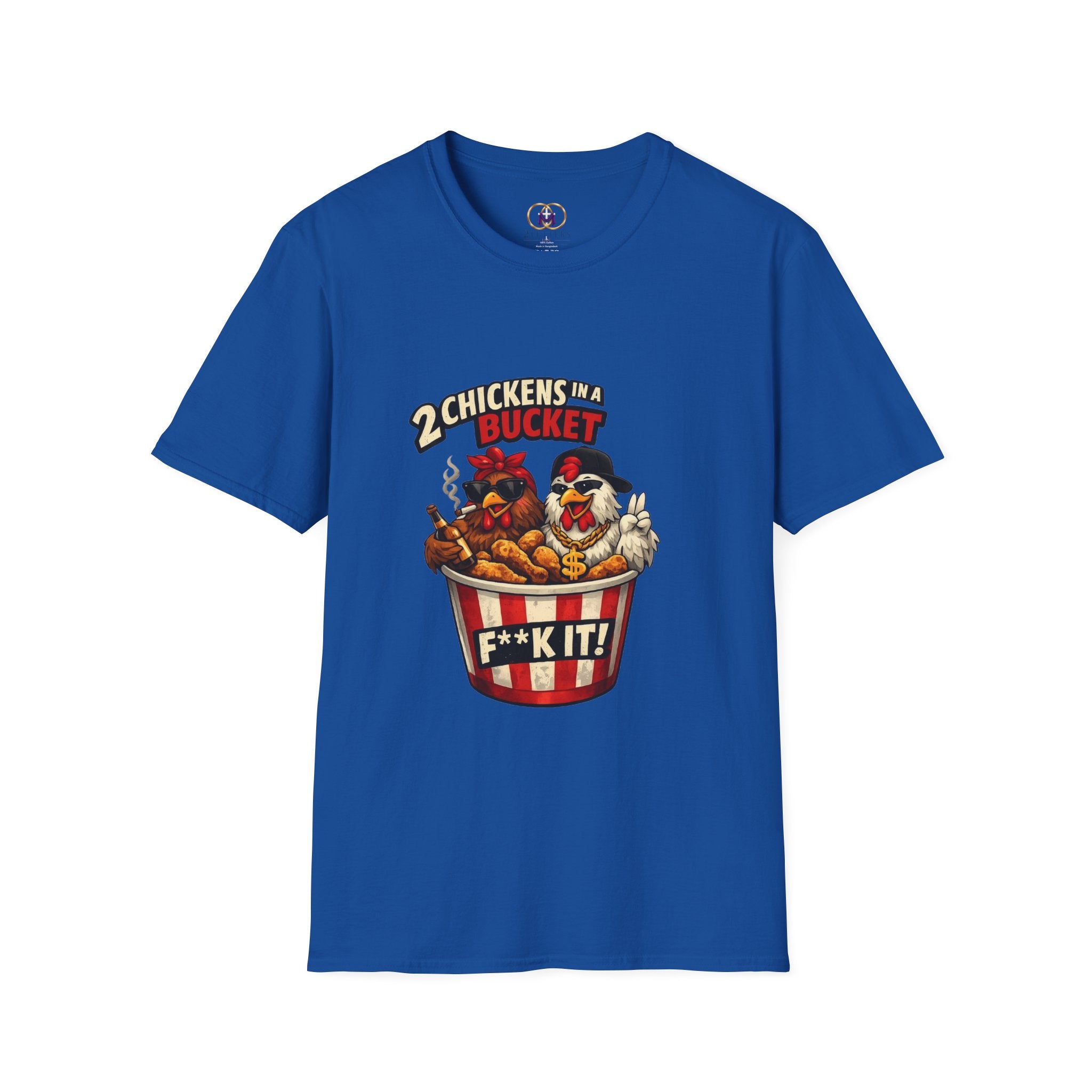 2 Chickens in A Bucket Tee