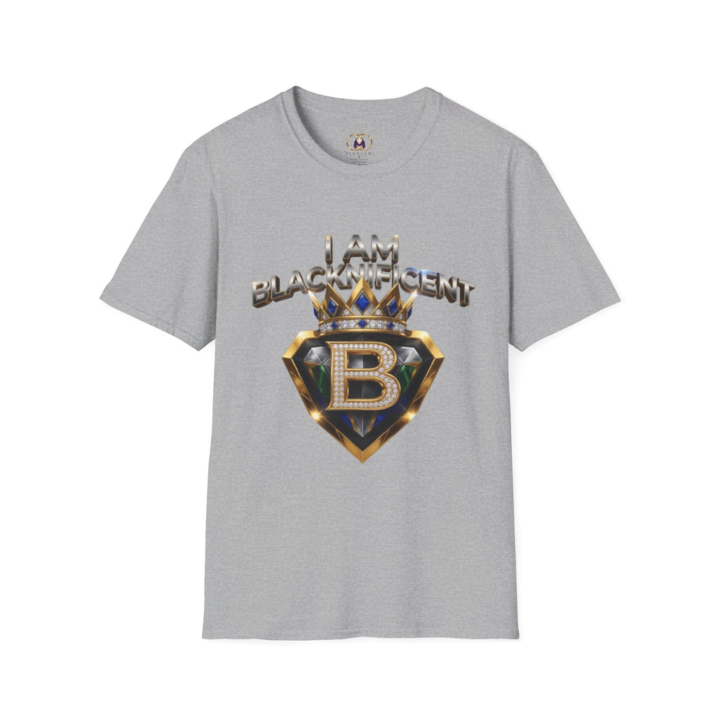 I Am Blacknificent T-Shirt — Empowerment Graphic Tee with Crown Emblem
