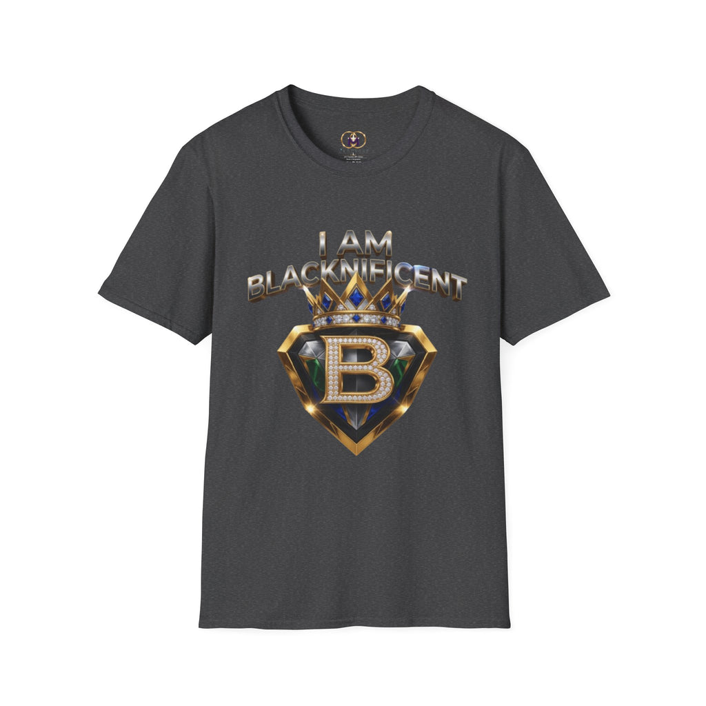 I Am Blacknificent T-Shirt — Empowerment Graphic Tee with Crown Emblem
