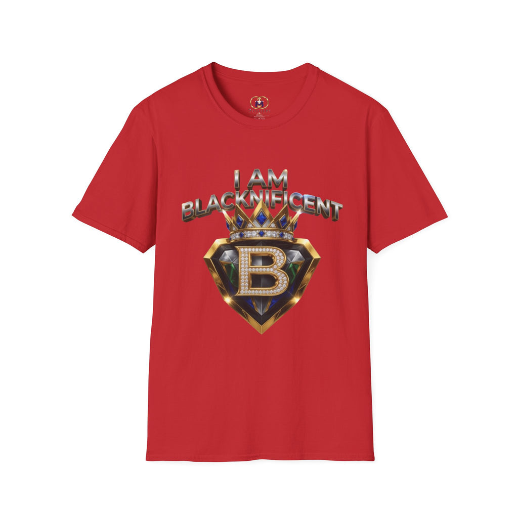 I Am Blacknificent T-Shirt — Empowerment Graphic Tee with Crown Emblem