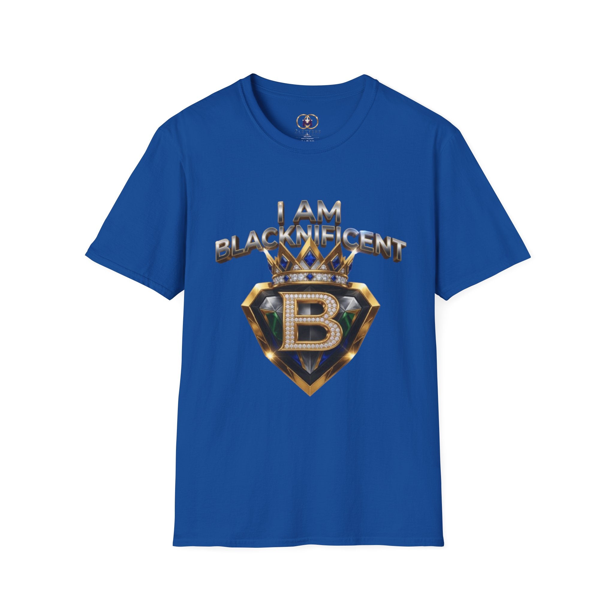 I Am Blacknificent T-Shirt — Empowerment Graphic Tee with Crown Emblem